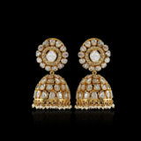 Imperial Dome Polki Jhumka