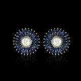 Polki Sunburst Studs