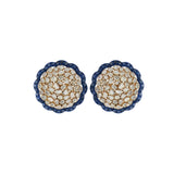 Sapphire Bead Cluster Studs