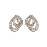 Twin Loop Polki Drops
