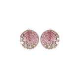 Petaline Pink Polki Studs