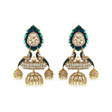 Gala Peacock Jhumki