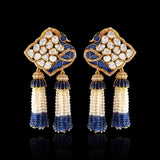 Peacock Dual Tassels