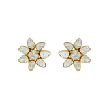 Fleur Polki studs