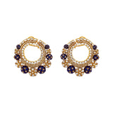 Checkered Blue Hoops