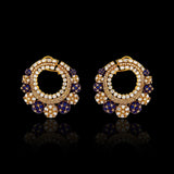 Checkered Blue Hoops