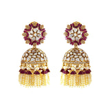 Dome Tassel Earring