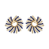 Crested Wave Earring