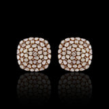 Cushion polki Studs