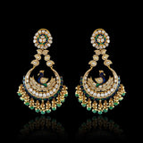 Prime Peacock Chandbali