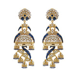 Detachable Peacock Jhumki
