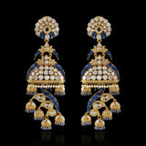 Detachable Peacock Jhumki