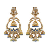 Azure Chandbali Jhumki