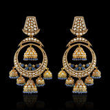 Azure Chandbali Jhumki