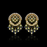 Checkered Setareh Chandbali