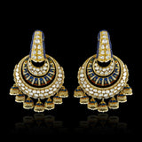 Enchanted Peacock Chand-Jhumki