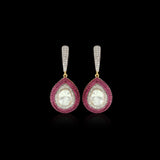 Blush Aura Polki Drops