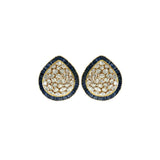 Sapphire Teardrop Studs