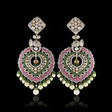 Emerald Airavat Chandbali