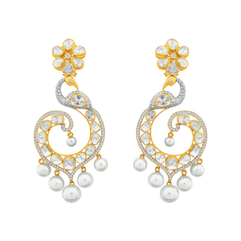 Alluring Peacock Earrings