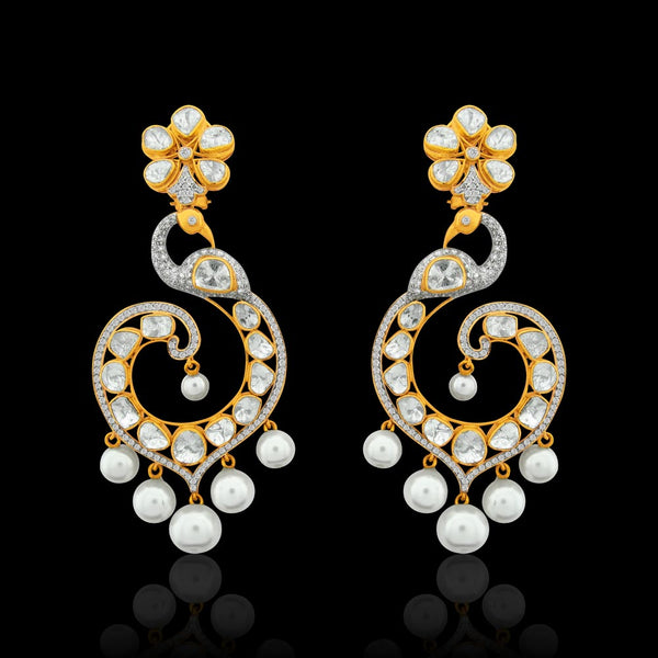Alluring Peacock Earrings