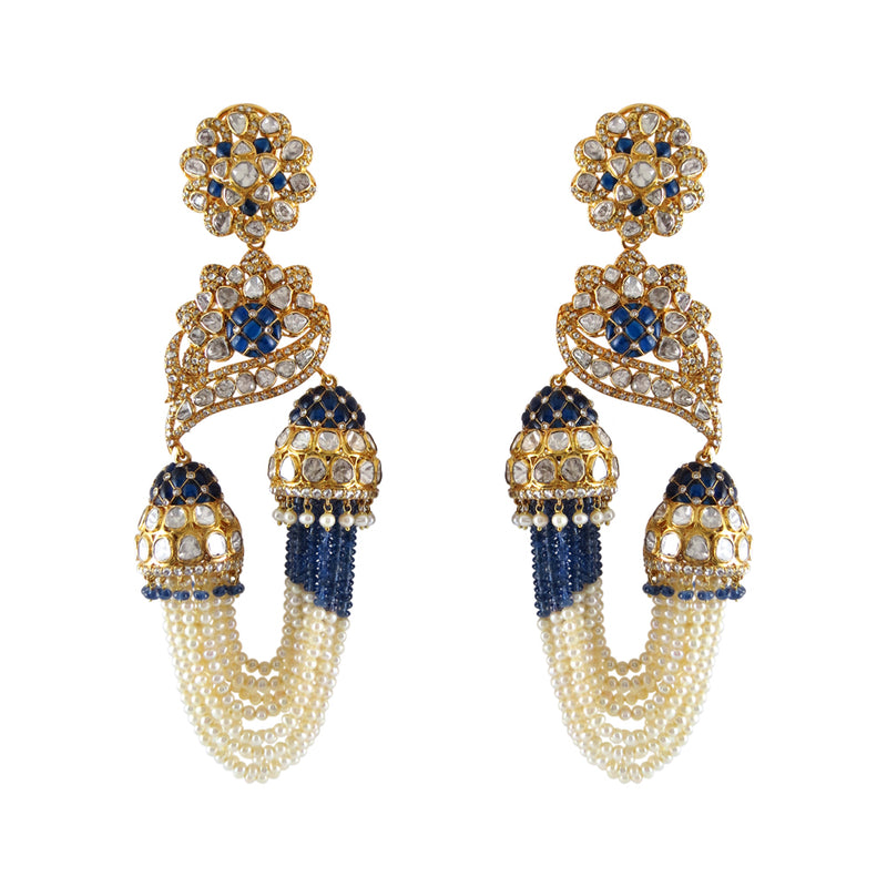 Blue Shoulder Dusters