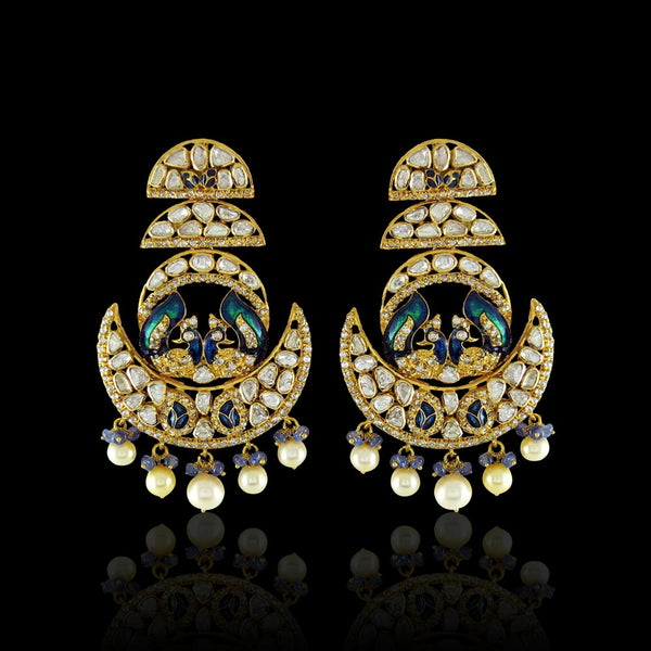 Classic Peacock Chandbali