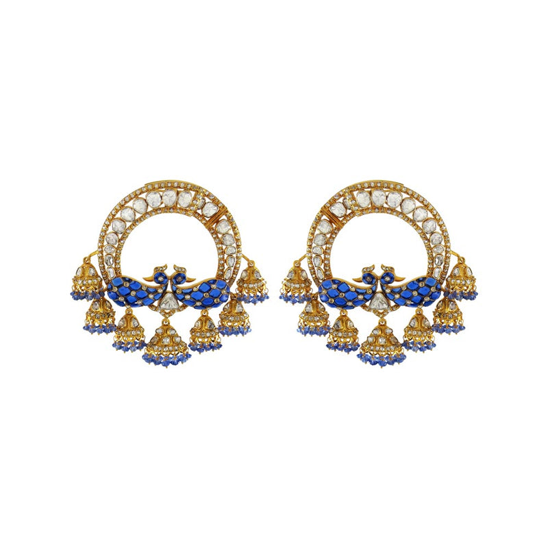 Romantic Peacock Earrings