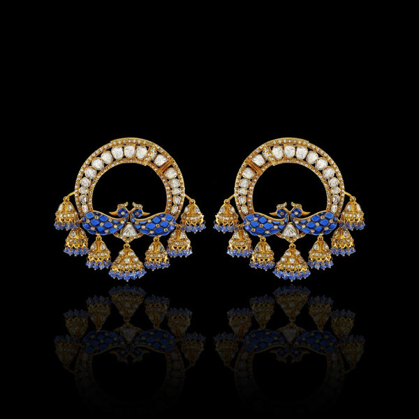 Romantic Peacock Earrings