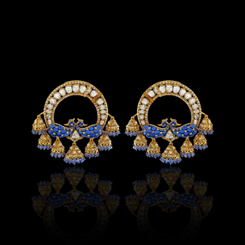 Romantic Peacock Earrings