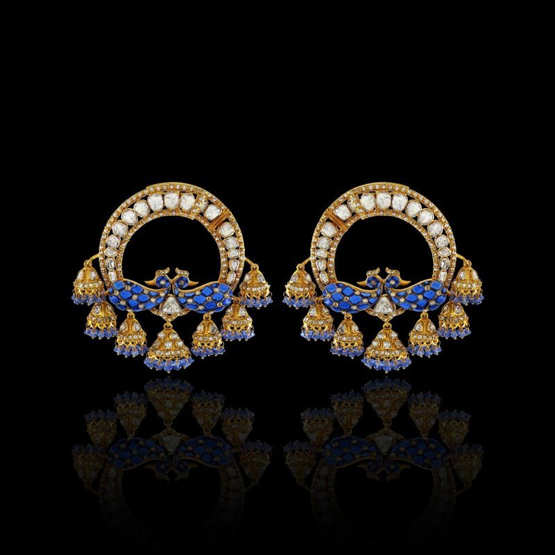 Romantic Peacock Earrings