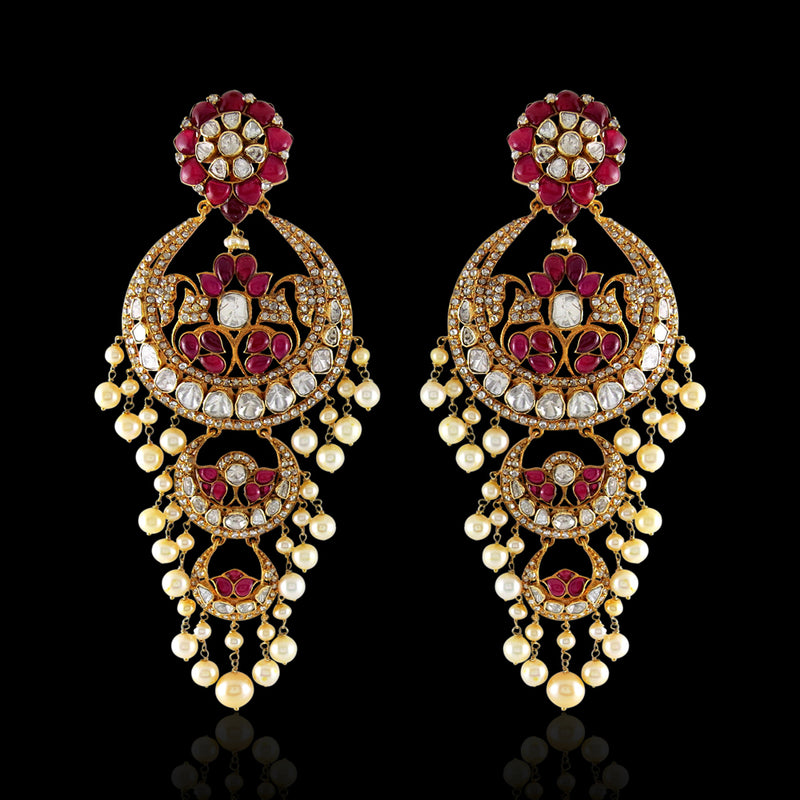 3 Tier Chandbali