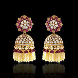 Dome Tassel Earring