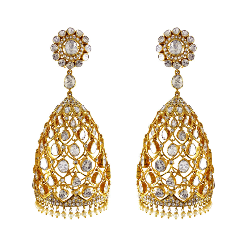 Golden Metanoia Jhumki