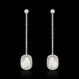 Minimilist Polki Danglers