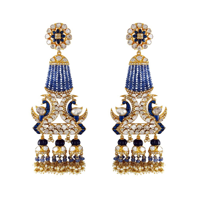 Peacock Tassel Jhumki