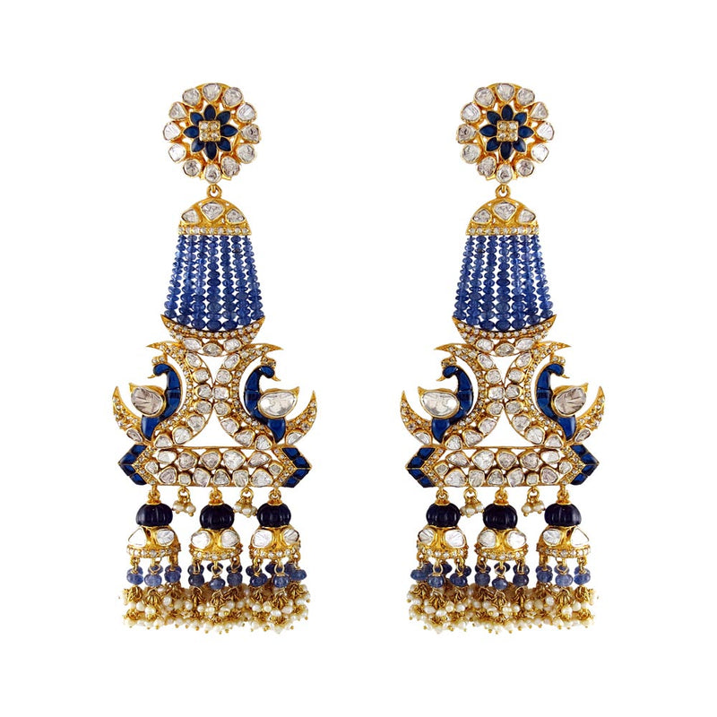 Peacock Tassel Jhumki