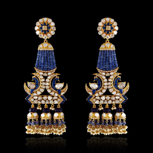 Peacock Tassel Jhumki