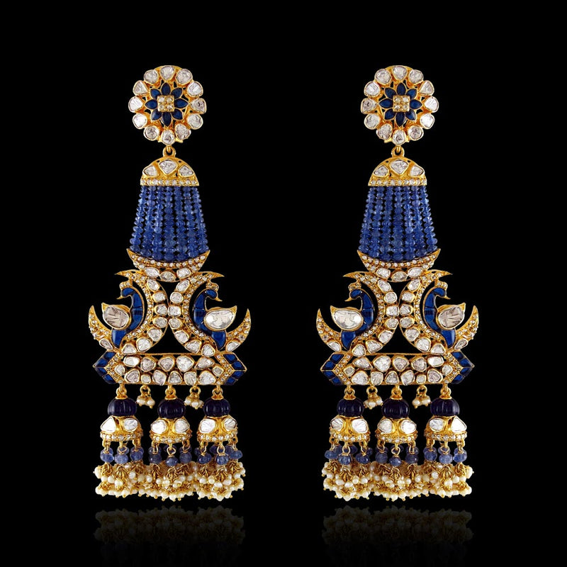 Peacock Tassel Jhumki