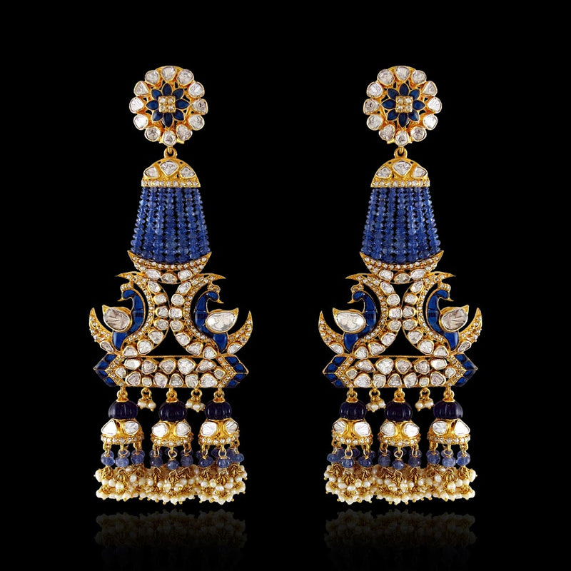 Peacock Tassel Jhumki