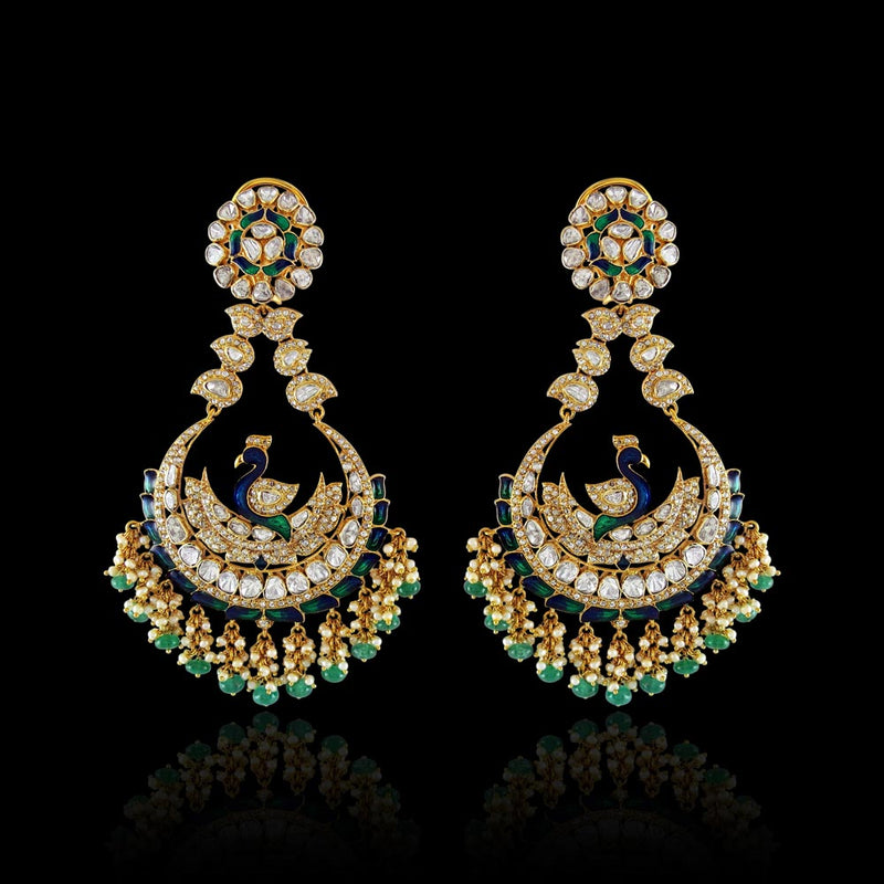 Prime Peacock Chandbali
