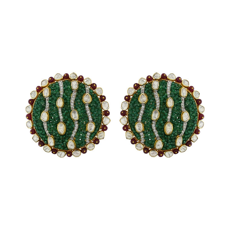Cacti River Studs – Kalajee Jewellery