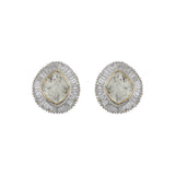 Round Polki Studs