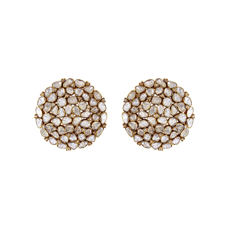 Classic Polki Studs