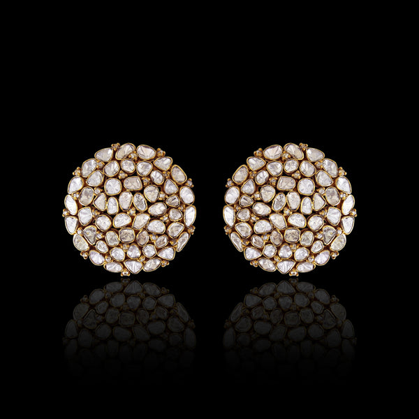 Classic Polki Studs