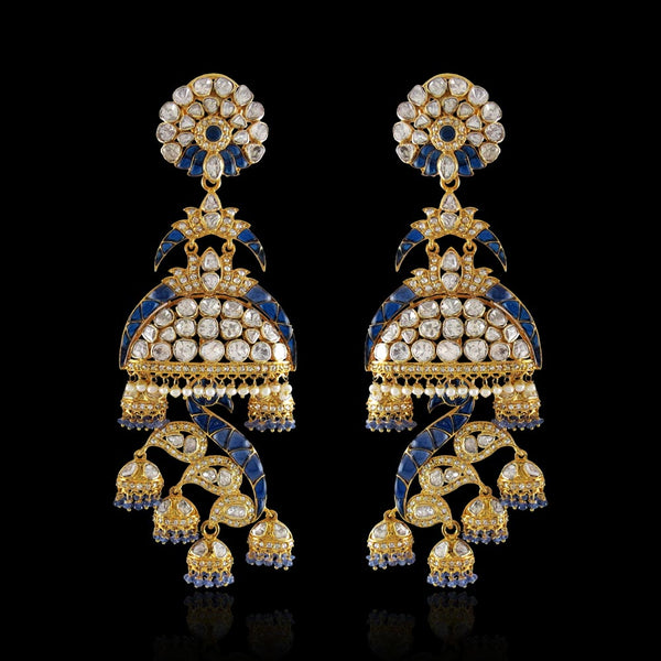 Detachable Peacock  Jhumki