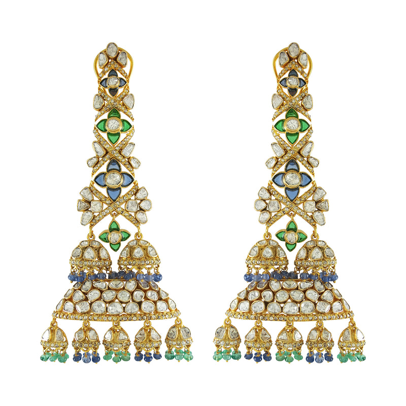 Four-Point Setareh Jhumki