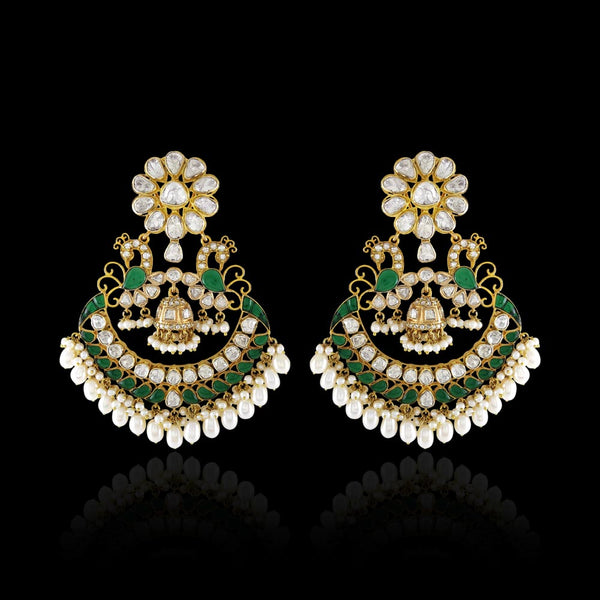 Peacock Chandbali